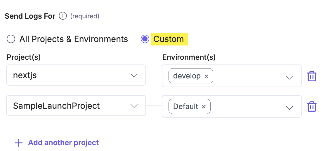 Log-Target-Send-Logs-For-Custom