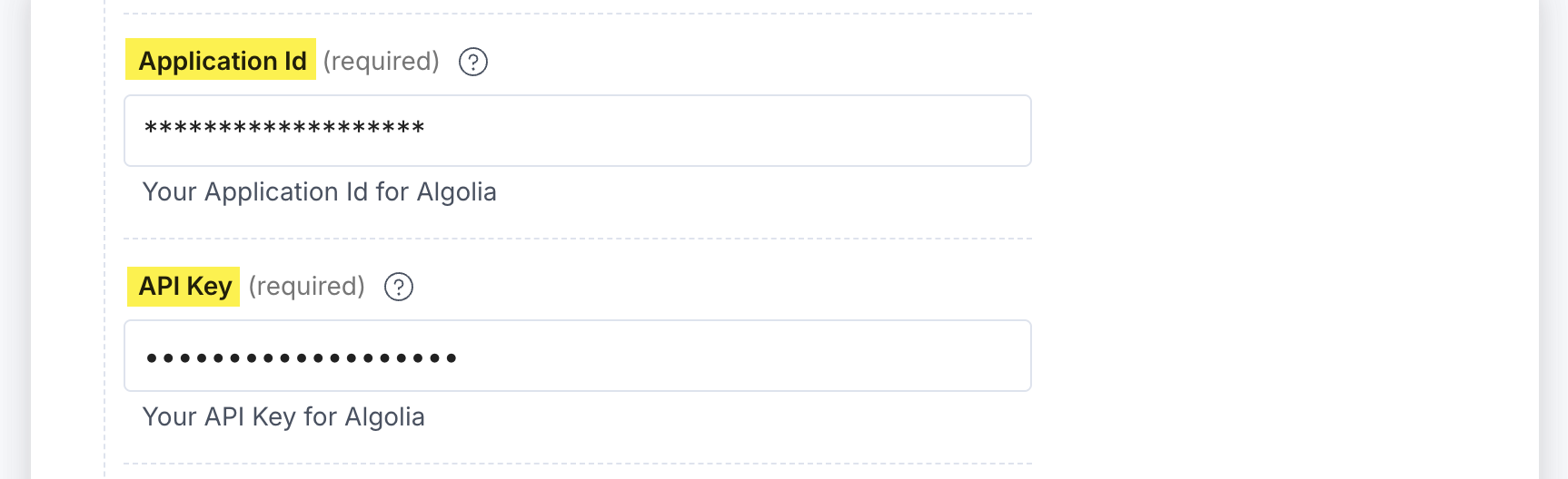 Algolia-Configuration-App-Id-And-API-Key